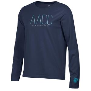 Image of AACC AYLA L/S CREW TEE -  marinenavy